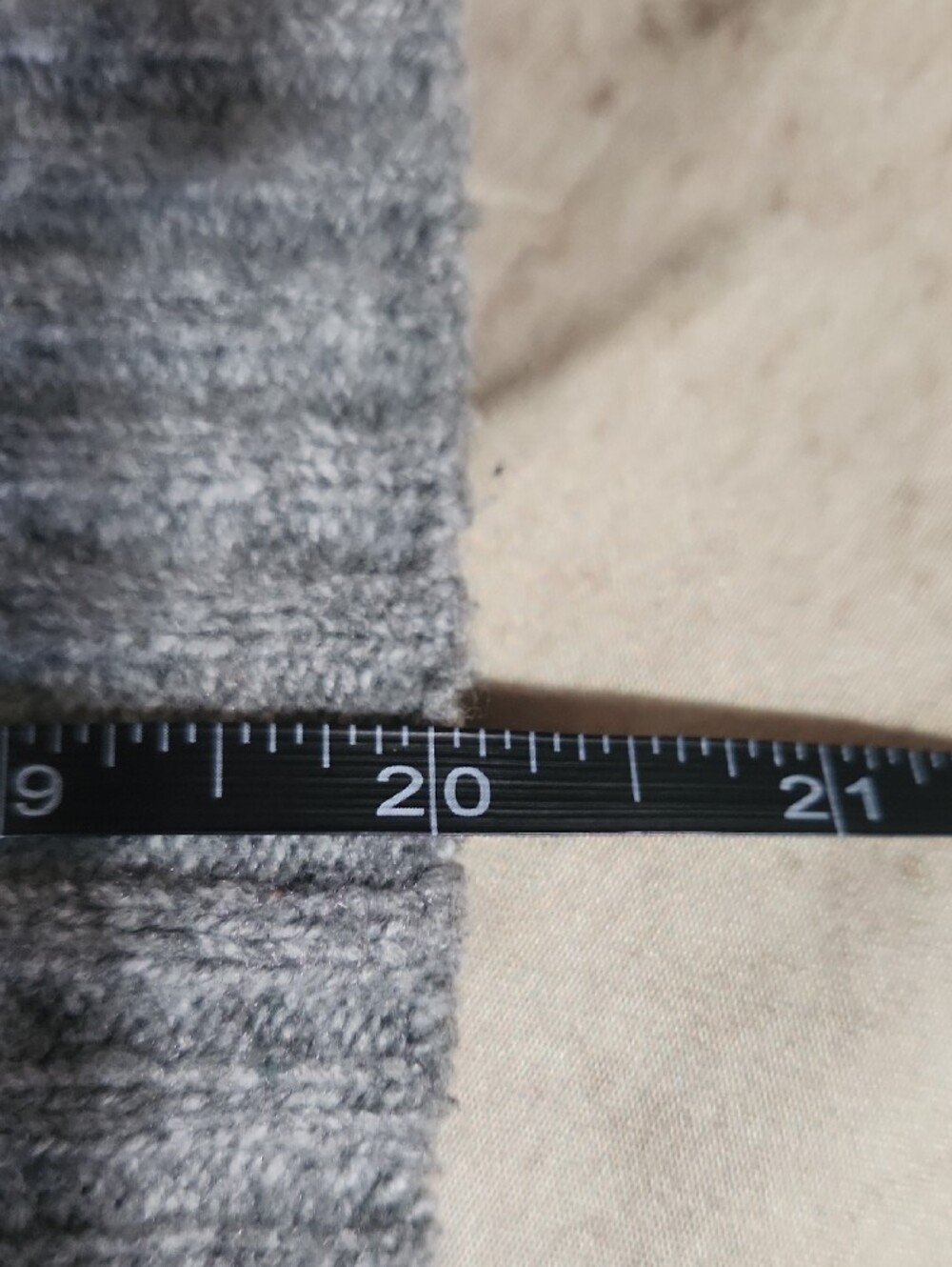 Pink Republic Gray & White Patterned Half-Zip Turtleneck Sweater - Picture 7 of 8